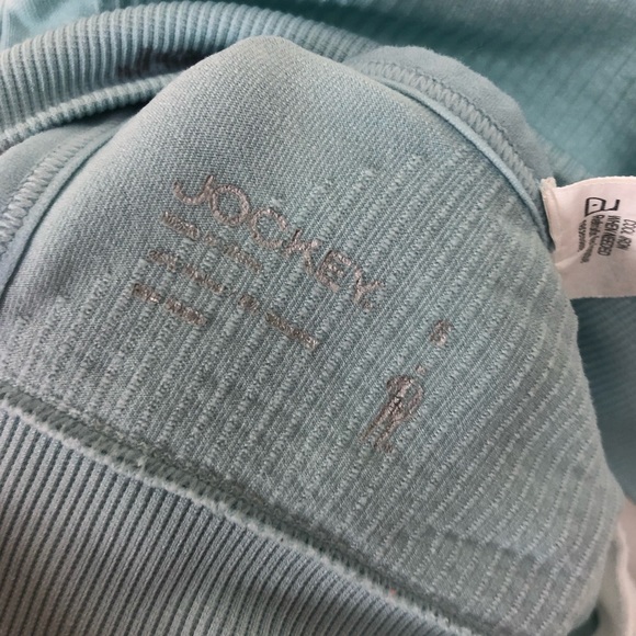 Jockey Blue Sports Bra w/ Criss Cross Back - Picture 5 of 5